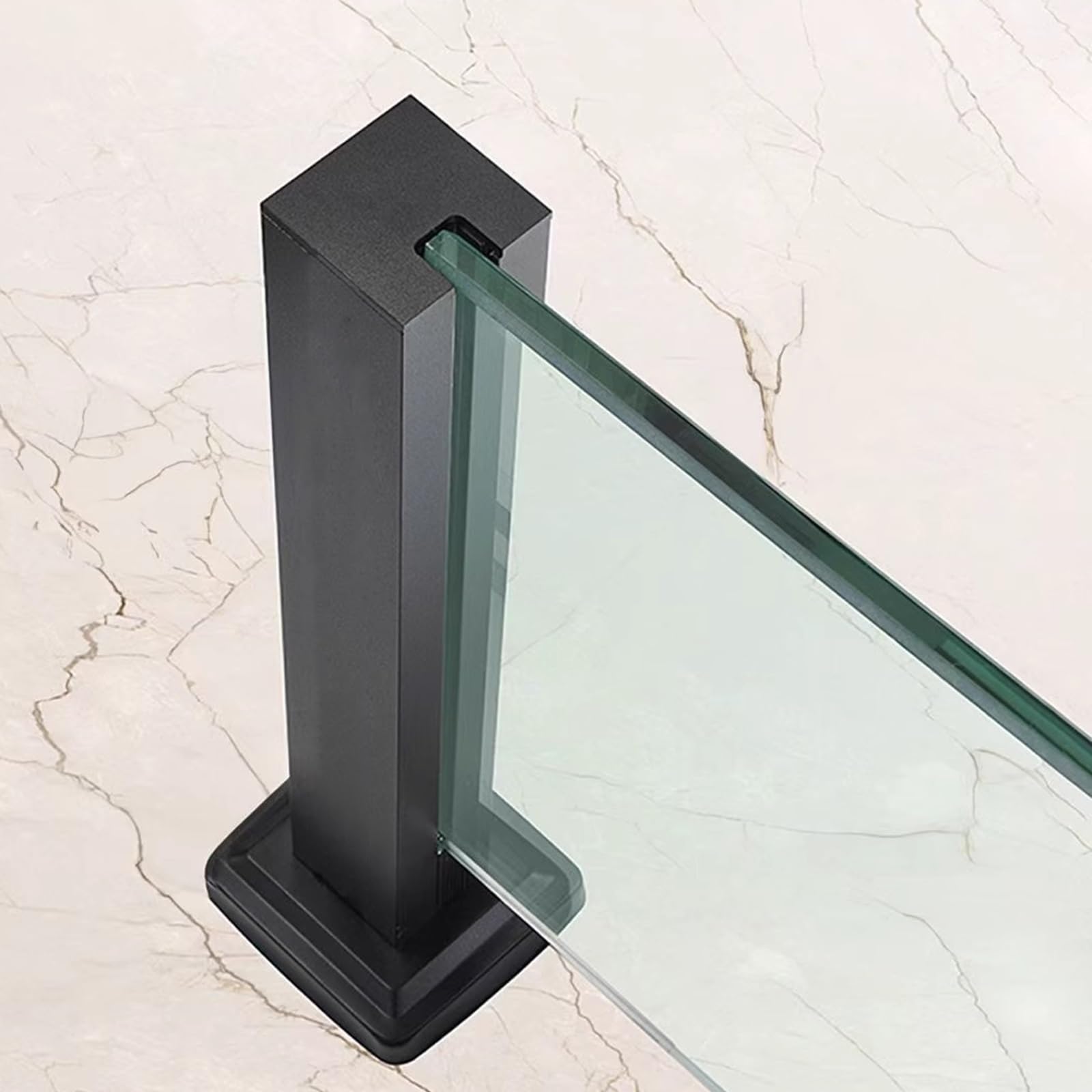 Pince de balustrade pour terrasse et balcon panoramique moderne