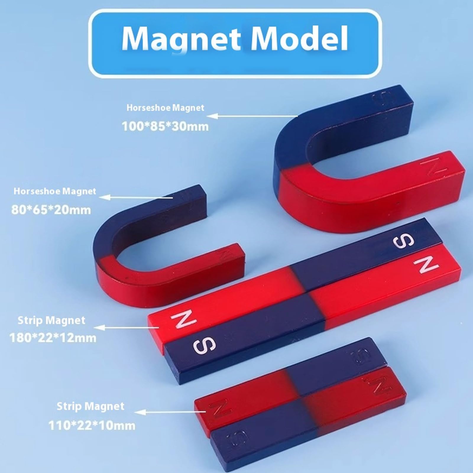 Matériel d'expériences d'induction pratique en électromagnétique, aide pédagogique pour enseignement en classe, démonstration, école, électromagnétisme, équipement de laboratoire