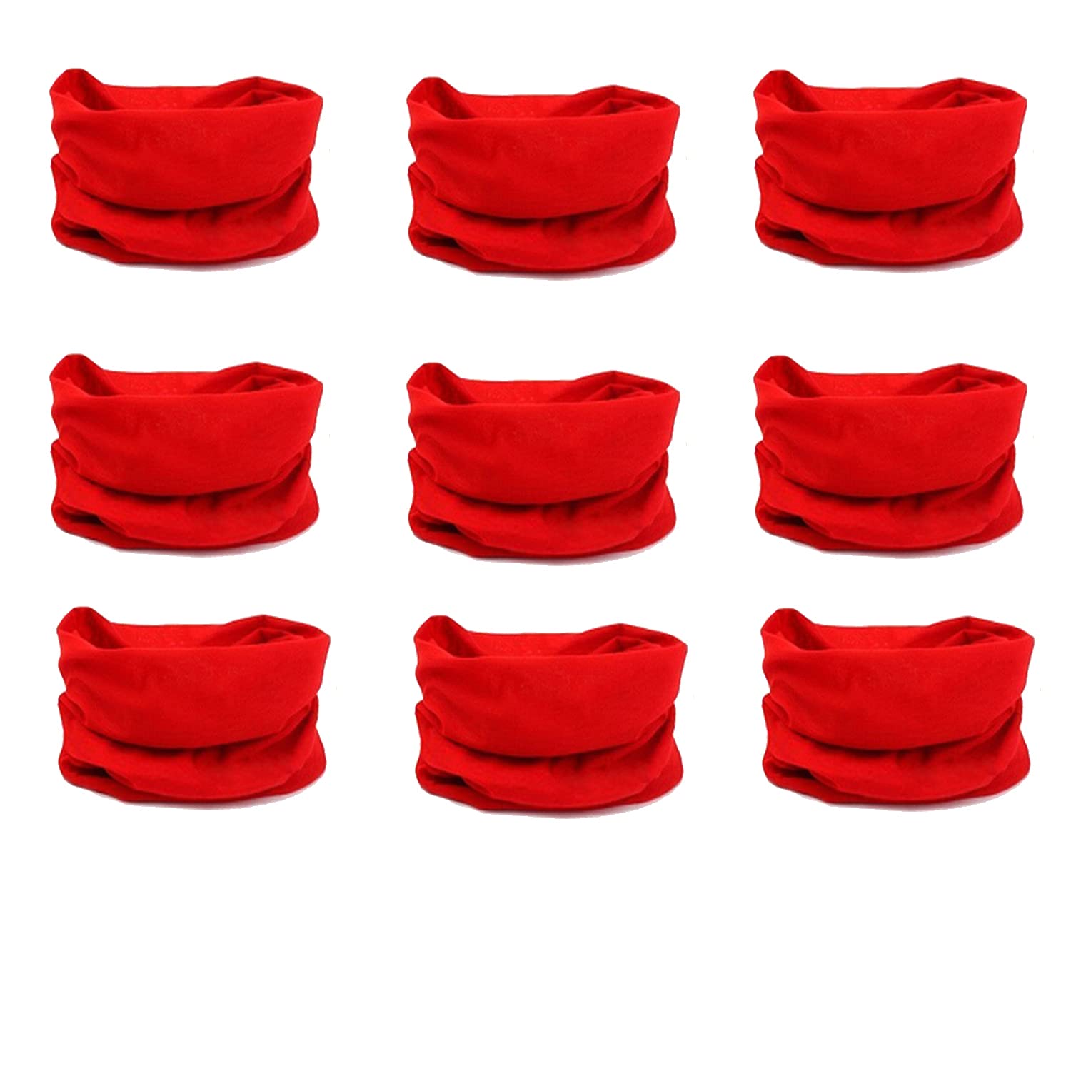 Mens Head Cover Band Bandana Stretch Hair Style Japanese 9 Red b-image-37