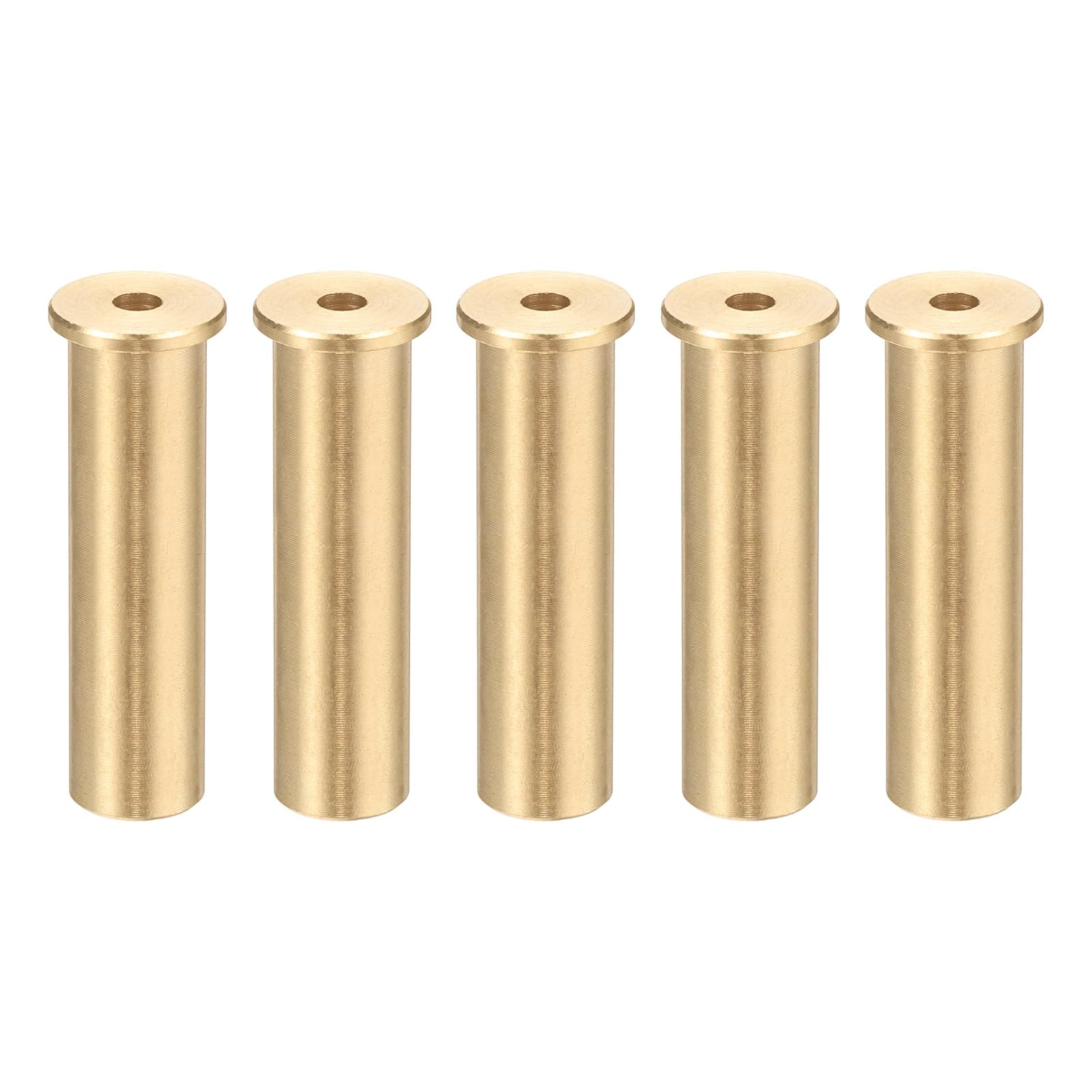 YELARXI Golf Brass Tip Weights, Club Weight Head Accessories Reusable Plug Insert Golf Weighted Spike for Steel Wood Iron Shaft 5Pcs & 7g -Fit For(0.355"/0.370" Pointed Shaft)