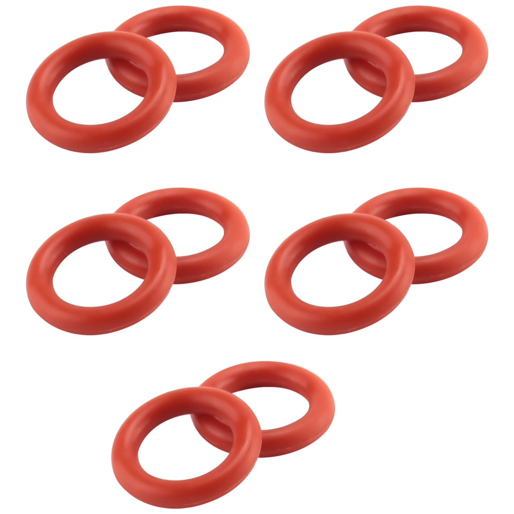 Pasuihcay O-Ring Rubber Ring 10 Packs Suitable for SC2 SC3 SC4 SC5 CT10 Steam Cleaner, Brown