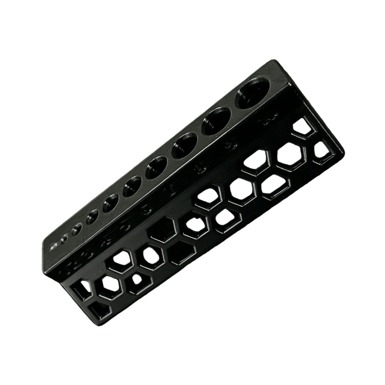Accuracy Polylactic Acid Drill Guide Quick Install Jigs for Woodworking and Craft Projects with Nonslip Base Polylactic Acid Guide