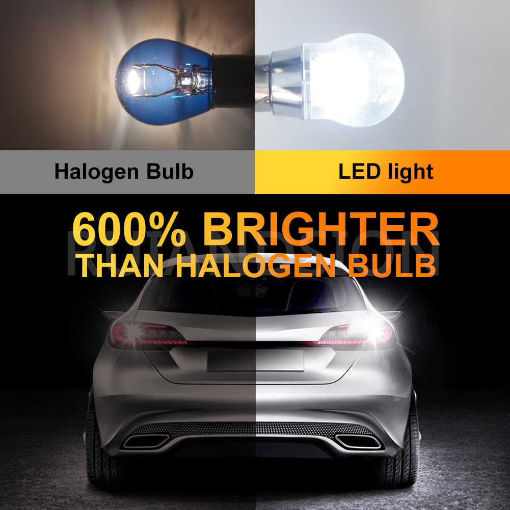 Ruiandsion BA15D LED 540lm Bianco per Camper Marine 6-30V 10 Pack | 27 chip 3014, tensione 6-30V, non polarizzato per DIY. Adatto a 1142. Confezione per barche e camper.