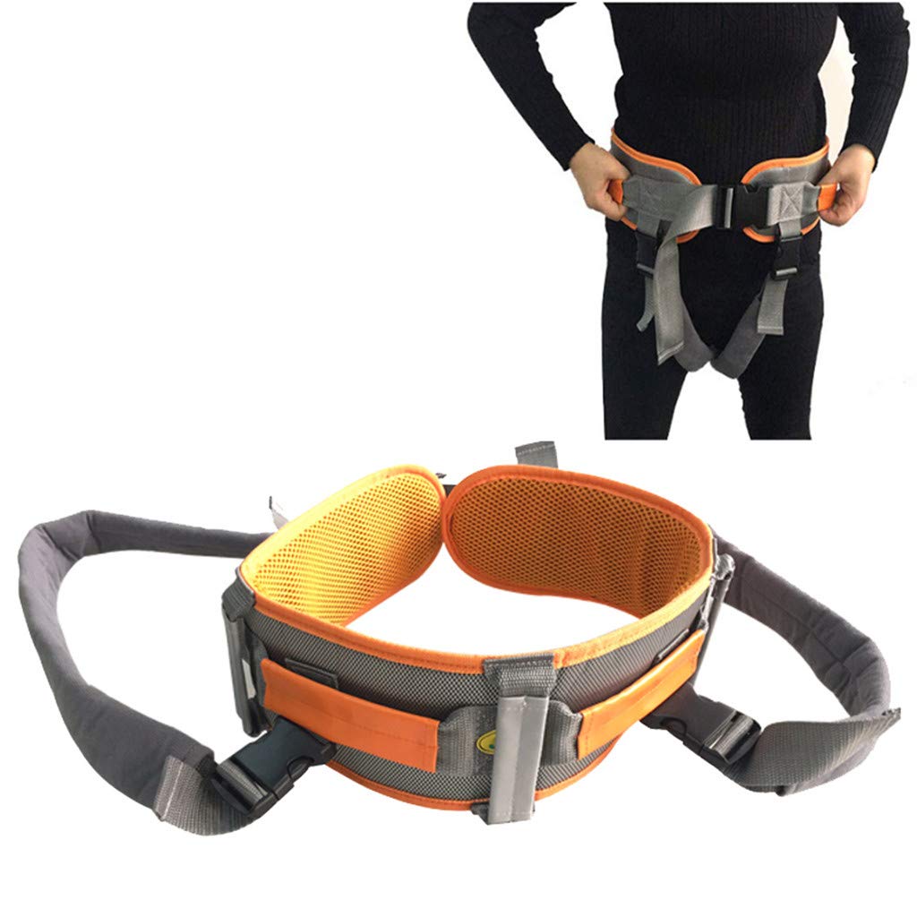 Cinturón de transferencia de marcha, con asas Cinturón auxiliar que camina Cinturón de desplazamiento Dispositivo de elevación auxiliar de cinturón de desplazamiento,M