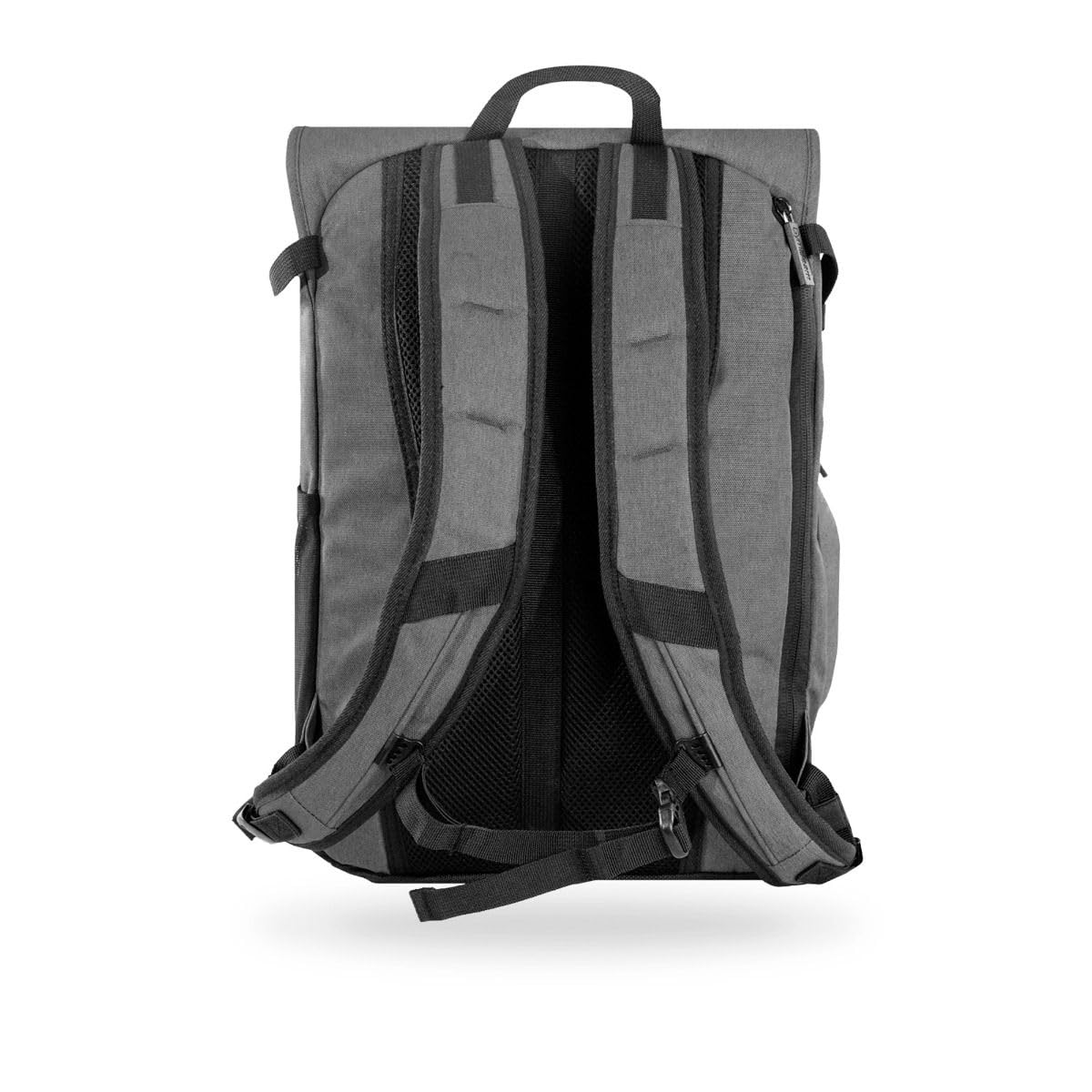 GymBeam Zaino Adventure - Zaino Multifunzionale, Zaino Grande dal Design Elegante, Superficie Impermeabile, Tasche Spaziose, Ideale come Zaino da Viaggio, Palestra ed Escursioni (Grey)