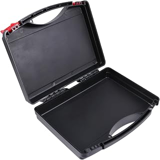 Ciieeo Portable Plastic Toolbox Tool Storage Case Organizer 21x25x7 Cm Compact Handyman Storage Container for Home, Garden, and Renovation Tools
