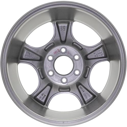 Miniatura 5 de Partsynergy rueda de coche para nueva llanta de aleación de aluminio 17 pulgadas para Chevy Trailblazer 2004-2009 0.236  5.000in 5 radios
