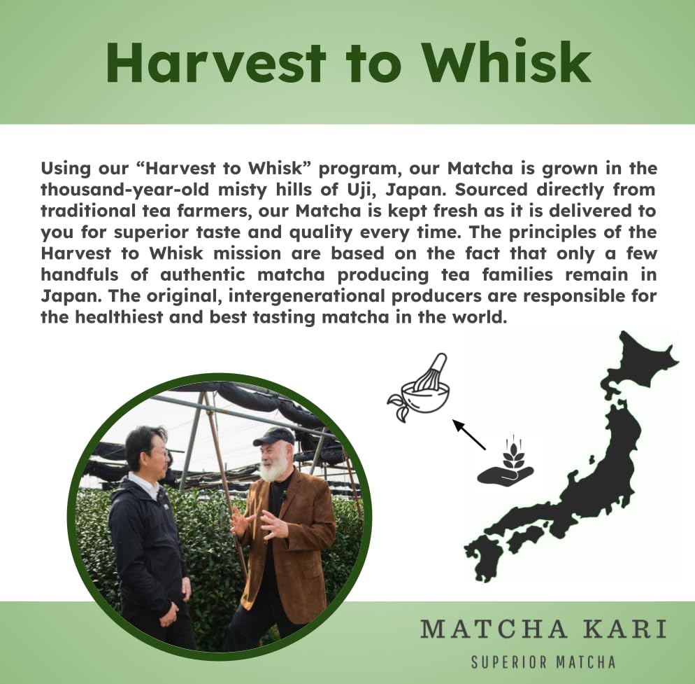 Dr Weil Matcha Kari - Organic Matcha Green Tea Powder - 100 grams - Japanese Culinary Grade — view 4