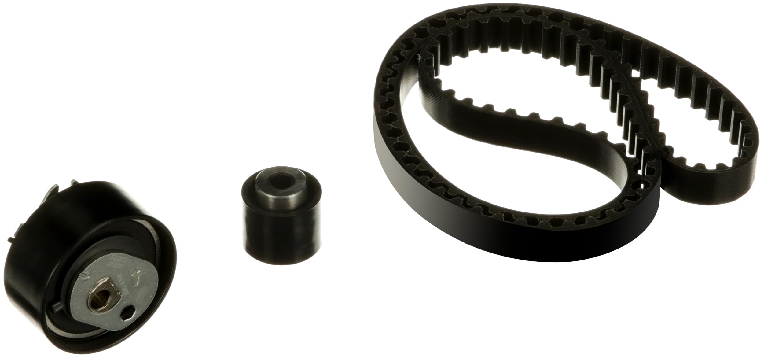 GATES Kit de correa de distribución K01T360HOB Número de dientes: 118 24mm 1124mm Compatible con PEUGEOT 208 I Hatchback CA, CC 2008 I A94, CU 308 SW II LC, LJ, LR, LX, L4 3008 SUV M, MC, MR, MJ, M4 | Compatible con: CITROËN BERLINGO, BERLINGO Kasten/Groß