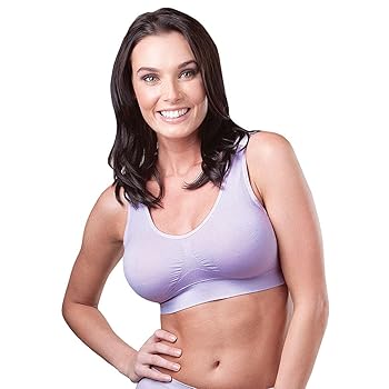 Genie Bra Womens 6 Pack - Wireless Bra for Women, Solid