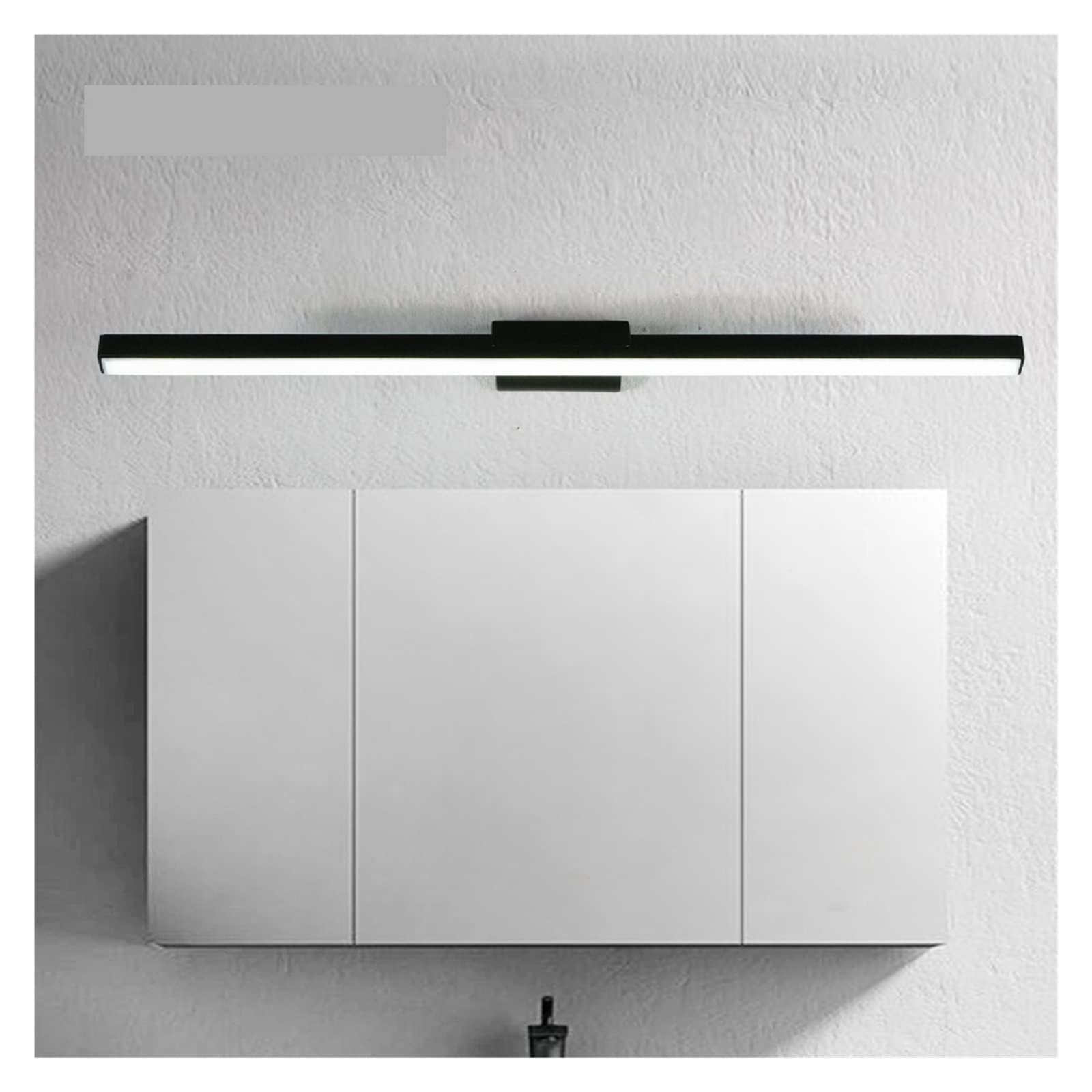 Kinkiet do sypialni oświetlenie wewnętrzne kinkiety 8 W/41 CM 12 W/56 CM w łazience lampa Living kinkiety nowoczesne(5500-7000K,A_12W 56CM)