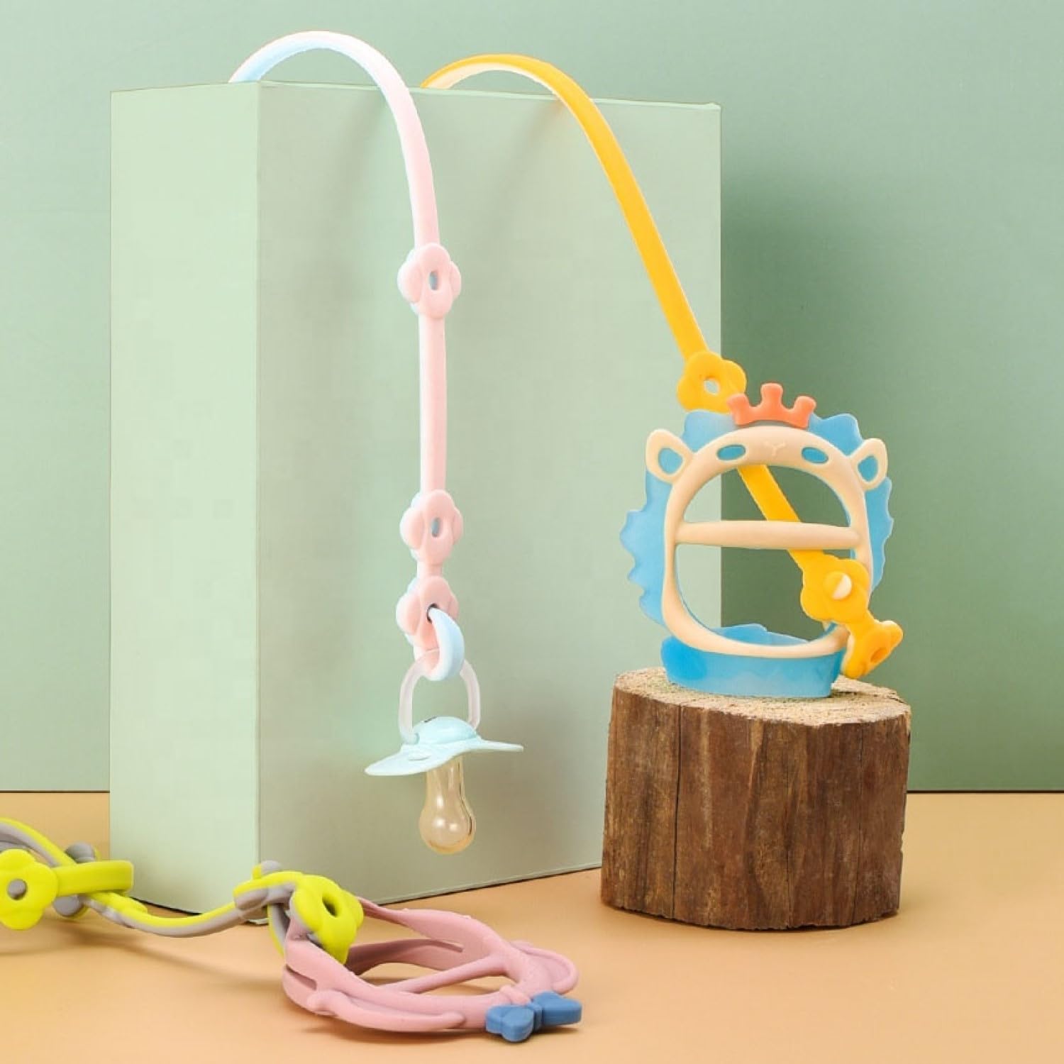 Upkaranwale Pacifier Clip, Pacifier Chain, Pacifier Holder Chain for Baby, Pacifier Clip Holder for Baby 1 Pcs-image-42