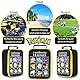 Pokemon Lunchtasche Kinder - Lunchbag isoliert - Lunch Kühltasche Schule(Schwarz)