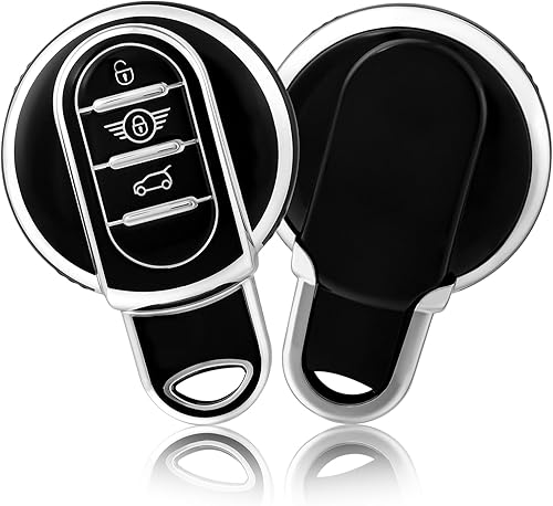 OFFCURVE Funda para llavero BMW, compatible con BMW Mini Cooper S D SD F56 F55 F54 F57 F60 R55 R55 R56 R57 R58 R59 R60 S Roadster Smart Key Fob OFFCURVE Funda para llavero BMW, compatible con BMW Mini Cooper S D SD F56 F55 F54 F57 F60 R55 R55 R56 R57 R58 R59 R60 S Roadster Smart Key Fob