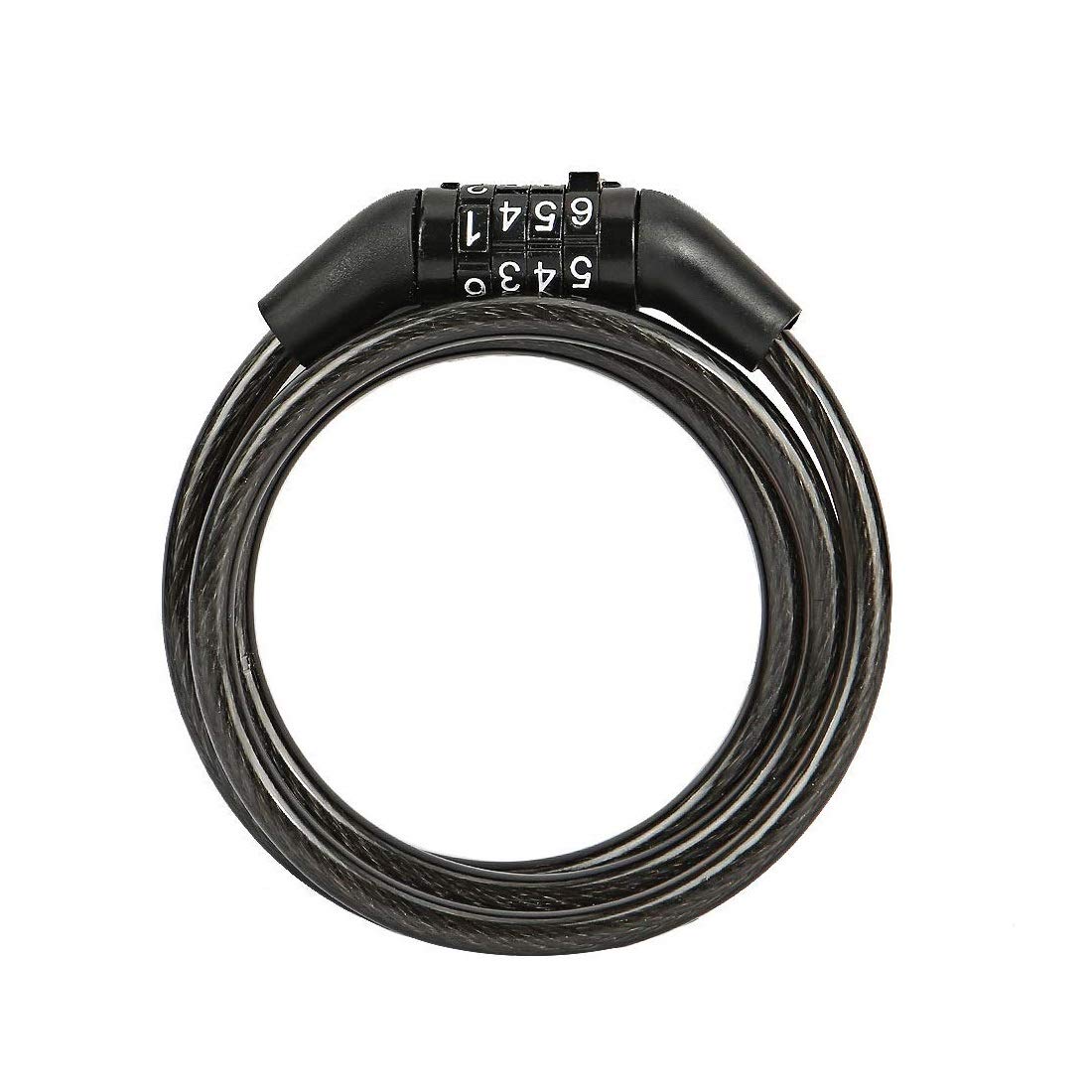 SYGA Small Motorcycle Lock Combination Anti-Thief Security Cable Bike 4 Digit Bicycle Lock (B07JNYCSLN) Amazon Price History, Amazon Price Tracker