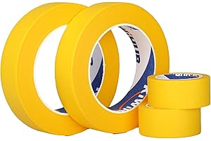 Yellow Masking Tape 1 Inch: Your Essential Crafting, Labeling, and Decorating Partner