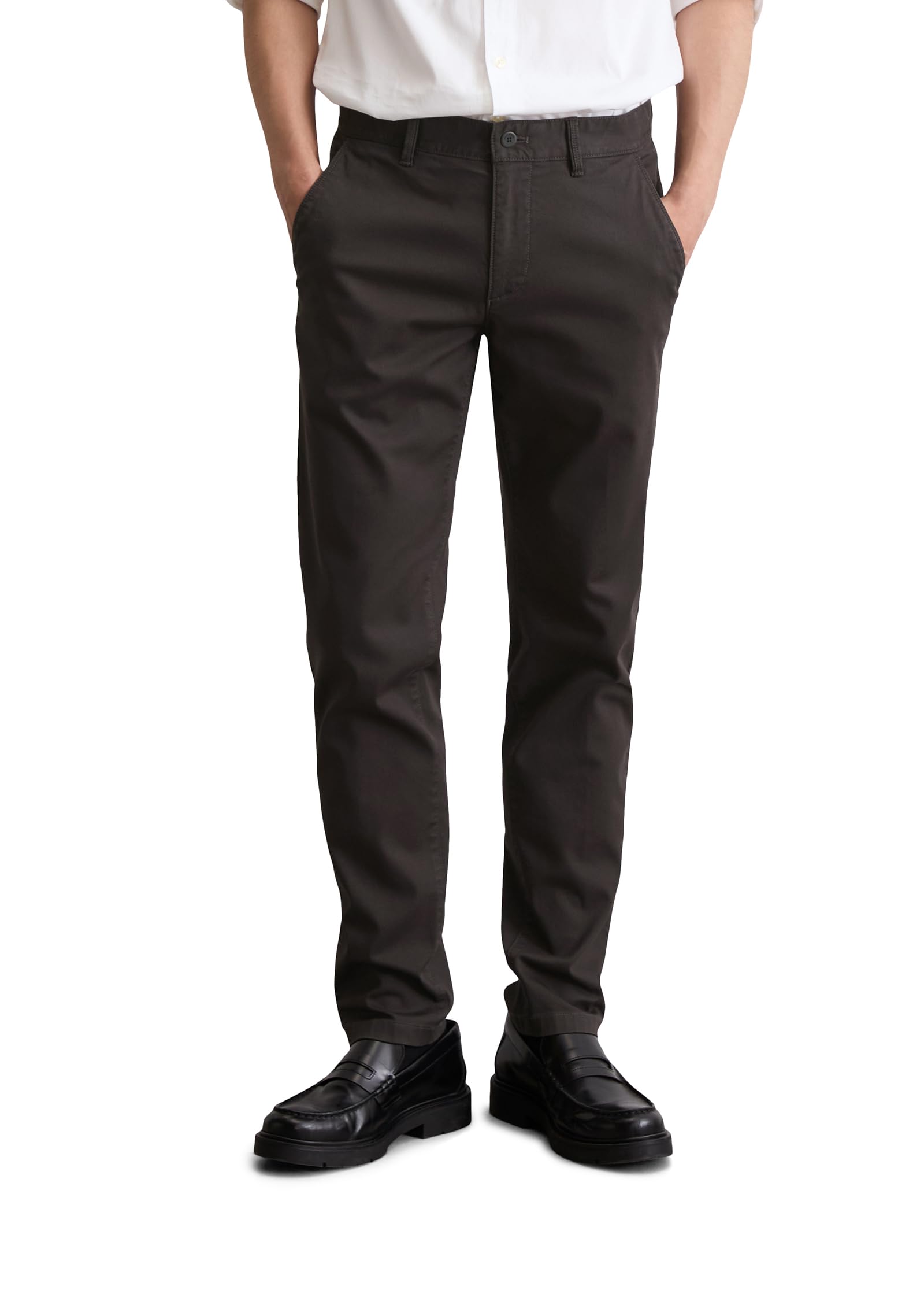 Marc OߴPolo Herren Chinohose mit Stretch-Anteil Shaped Fit