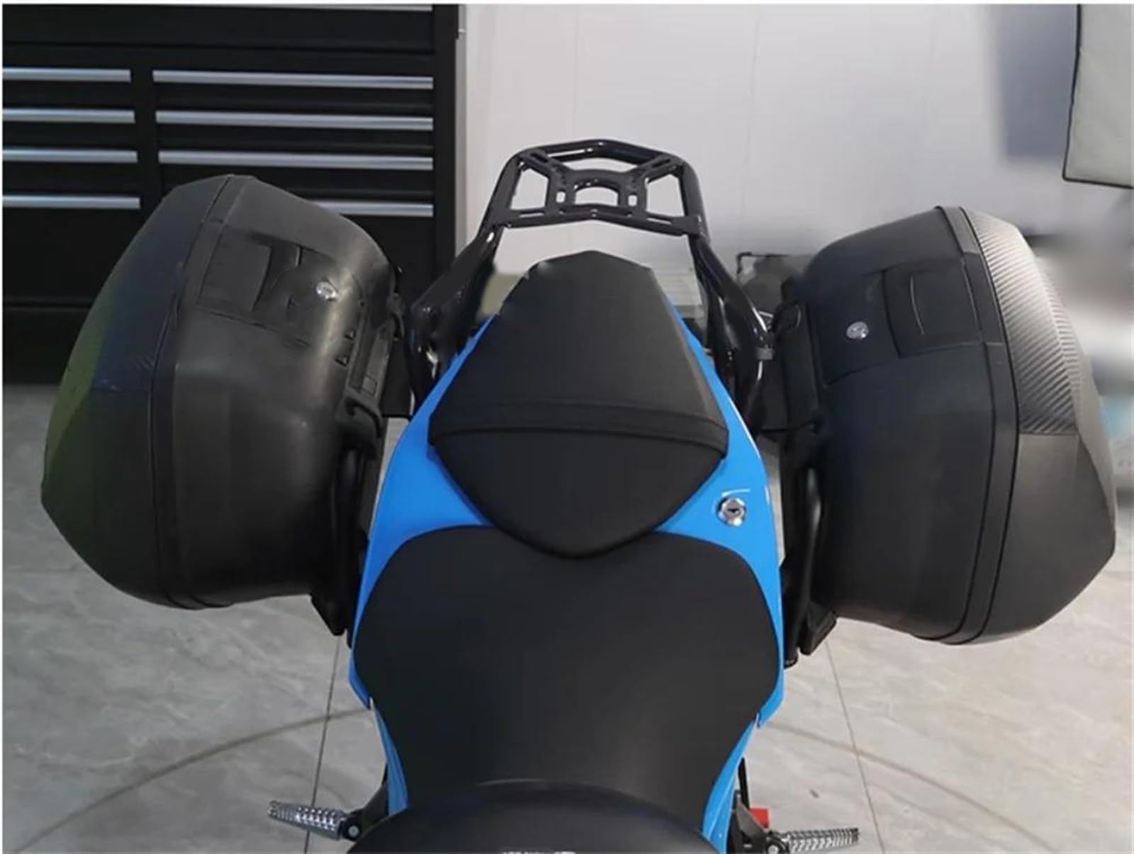 Motorcycle Luggage Side Suitcase Box Support System for S&uzuki