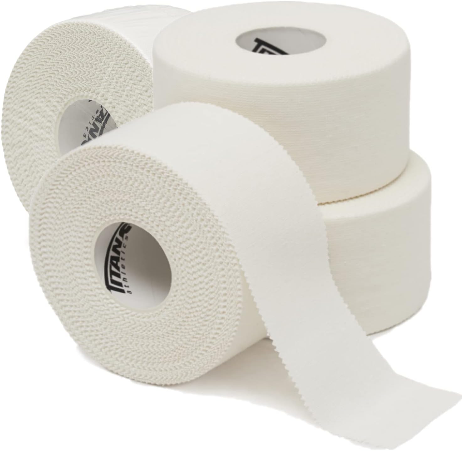 Titan Athletics 4 Pack of Premium Quality White Athletic