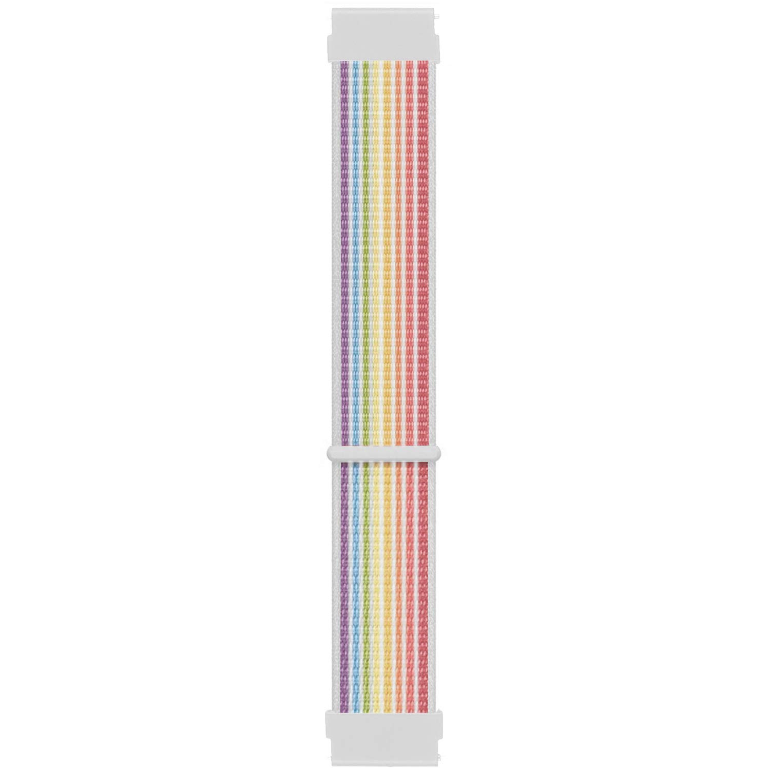 Microsonic Samsung Gear S3 Classic Hasırlı Kordon Woven Sport Loop Pride Edition