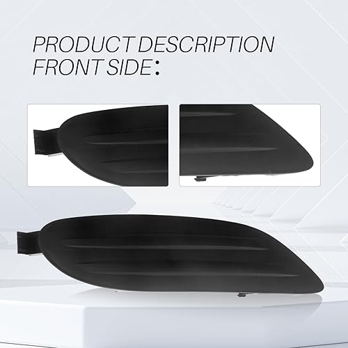 Miniatura 3 de CarPartsDepot Cubierta antiniebla delantera derecha del lado del pasajero 2005-2008 compatible con Toyota Corolla Sedan 5212702170 TO1039107