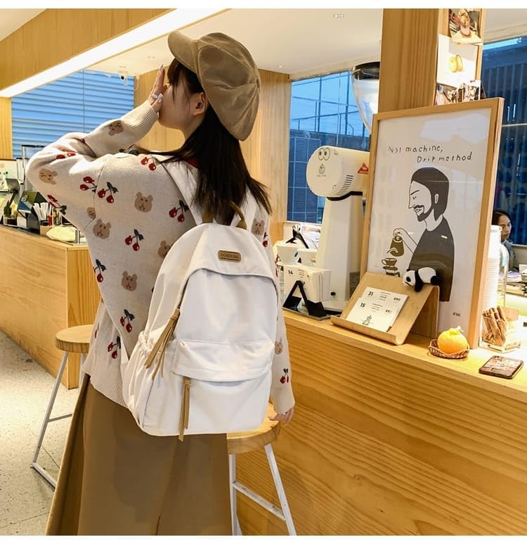 Image of Stylish Backpack for Men & Women | Lightweight Casual Travel & College Bag | Minimal Design Daily Use Backpack