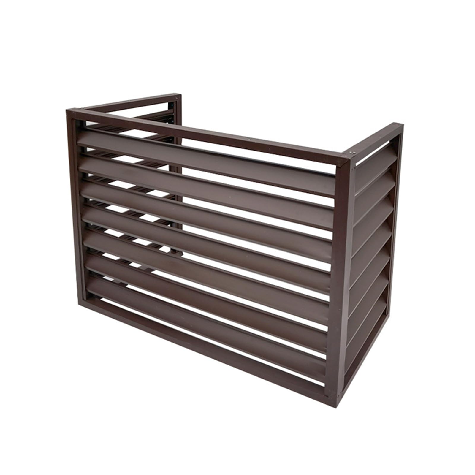 Couvercle de climatiseur en aluminium anodisé 110x80x60cm premium
