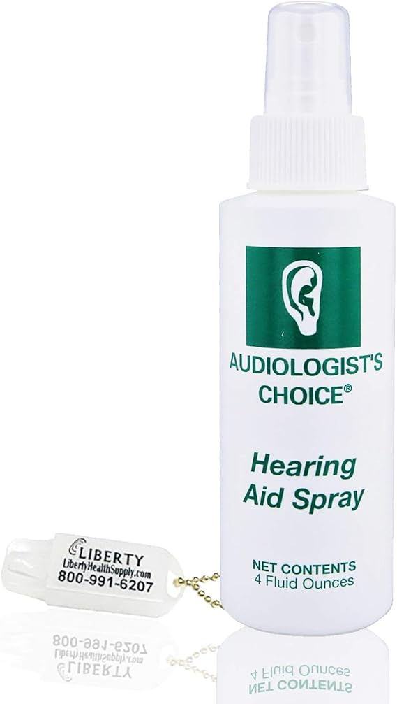 Audiologist's Choice Hearing Aid Cleaner (4 oz Spray