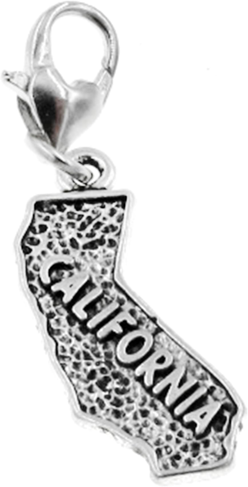 KIWI DAISY Clip-on "California" Dangle Charm Pendant