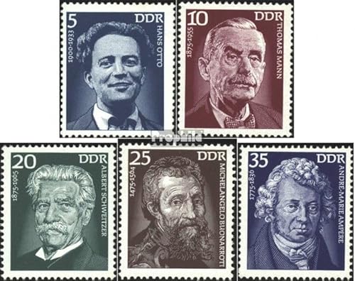 Prophila Collection DDR 2025-2029 (kompl.Ausgabe) gestempelt 1975 Persönlichkeiten (Briefmarken für Sammler)
