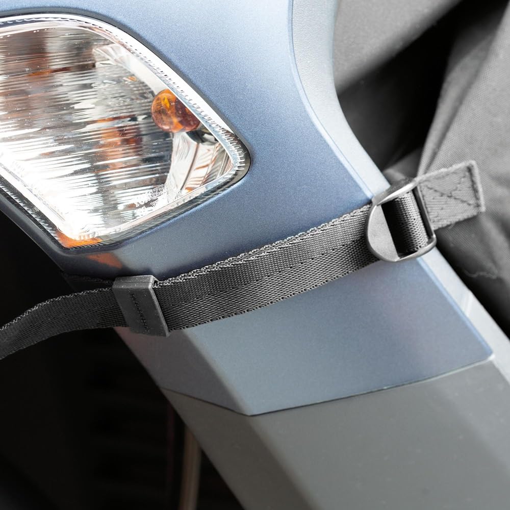 COMPATIBILE CON VOGE SFIDA SR4 TERMOSCUD E29 EASY TUCANO URBANO COPRIGAMBE PER SCOOTER CON TUNNEL COPERTA TERMICA IMBOTTITA IMPERMEABILE AGGANCIO CON NASTRI