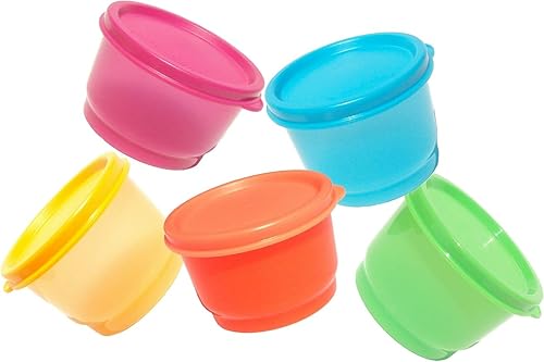 Miniatura 1 de Tupperware Juego de 5 tazones pequeños para almuerzo, color HTF