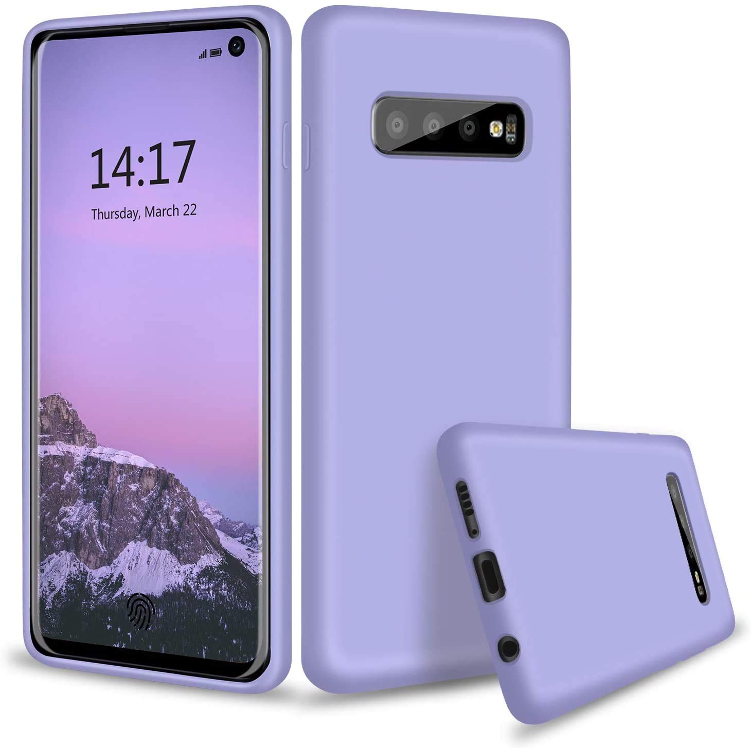 LOXXO® Liquid Silicone Soft Back Cover Case Designed for Samsung Galaxy S10E - (Purple) (B08Q3CBN2T) Amazon Price History, Amazon Price Tracker