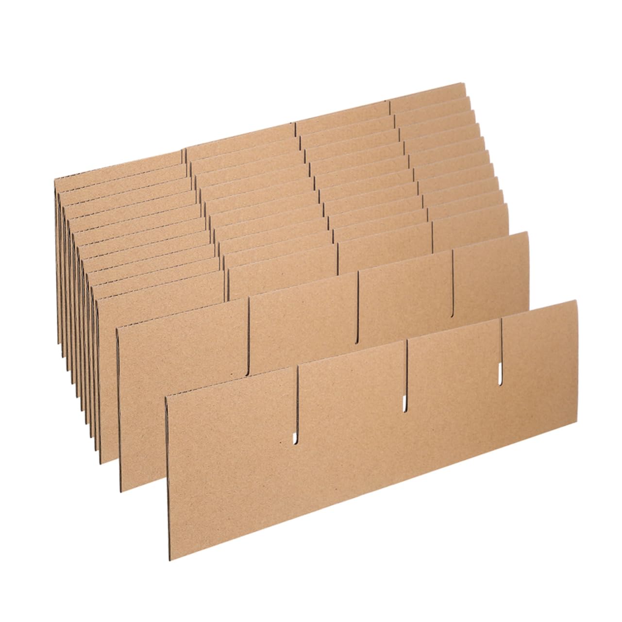 10sets Divisori Per Scatole Cartone Partizioni Regolabili Per Trasloco e Imballaggio Compatte Protezione Per Oggetti Fragili Durante Trasporto e Stoccaggio