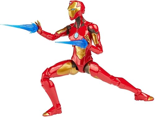 Vista 4 de Marvel Hasbro Legends Series Ironheart - Figura de acción de 6 pulgadas, diseño y articulación premium, incluye 5 accesorios y 1 pieza