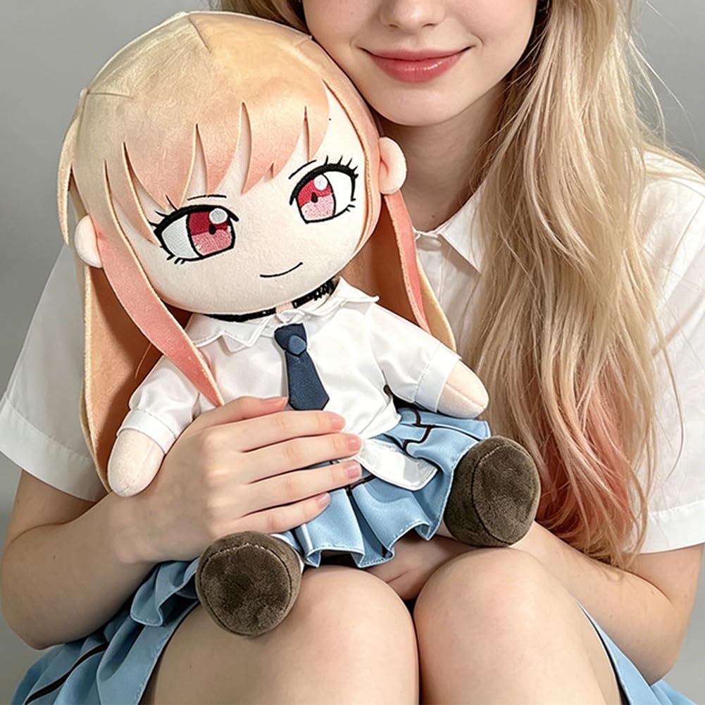 Kitagawa Marin Plüschfigur, Anime, weich, gefüllte Baumwolle, 30 cm, Cartoon-Kissen, Sofa-Dekorationen