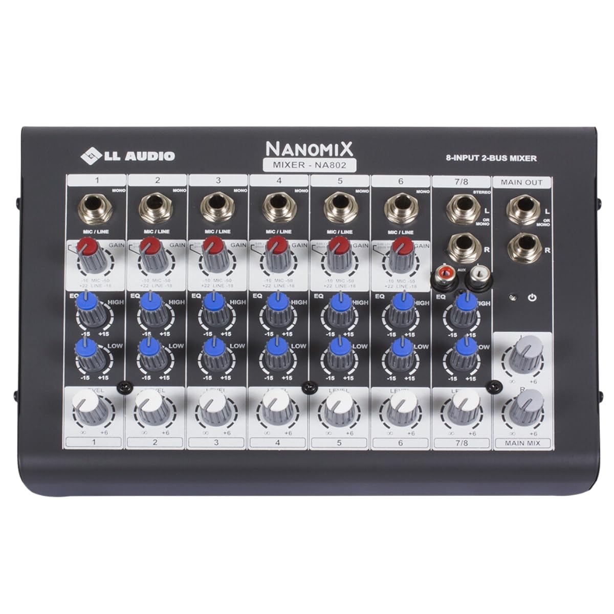 Kit Ativa Passiva Donner Saga 8 225W 110V/220V Microfones Dylan