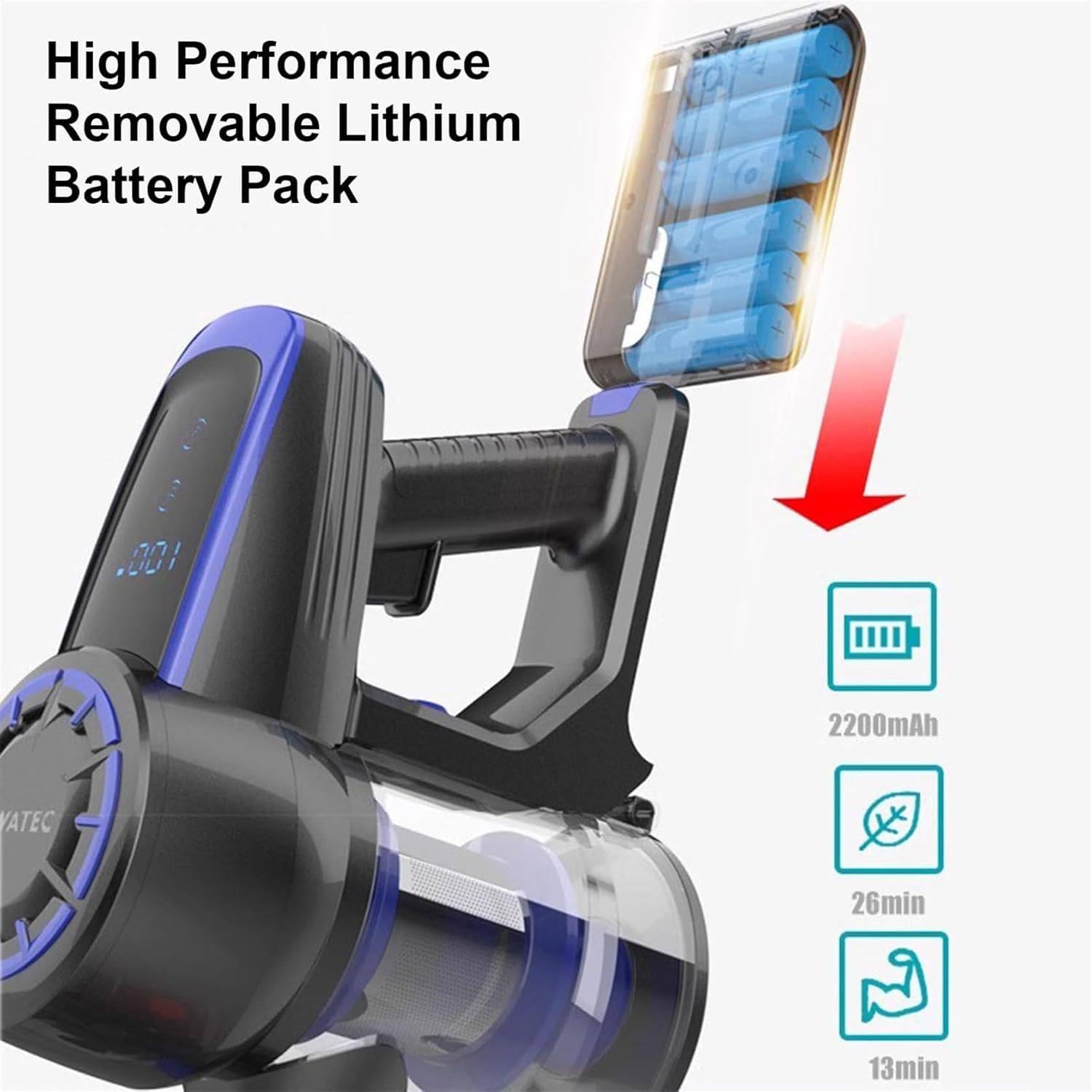 Limpiador eléctrico de mesas de billar, aspiradora inalámbrica de 22 kPa con batería de 2200 mAh, velocidad ajustable, ideal para mesas de billar y billar