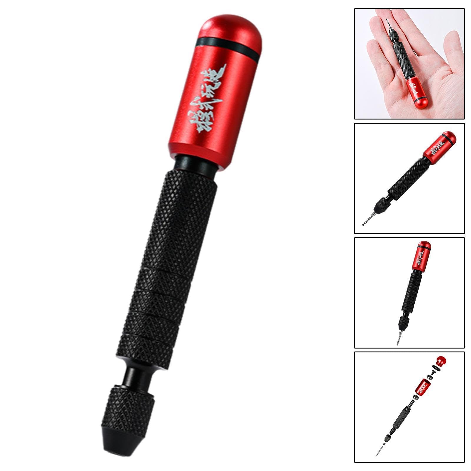 Menolana Rotary Tools, Model Special Hand Drill Set, Mini Aluminum Hand Drill for, Wood, DIY, Resin