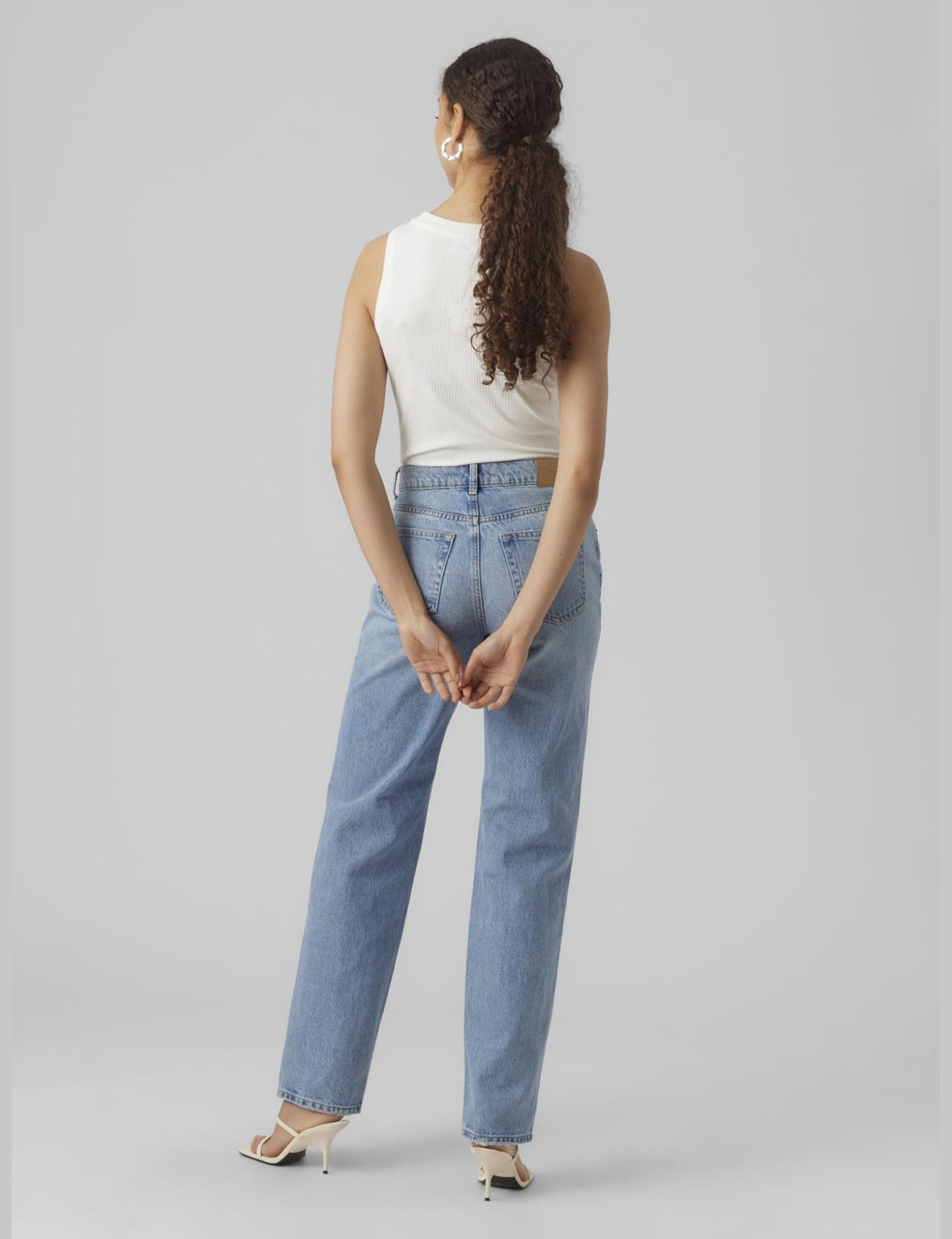 VERO MODA Top Kobiety Vmlavender Sl Top Vma Jrs Noos