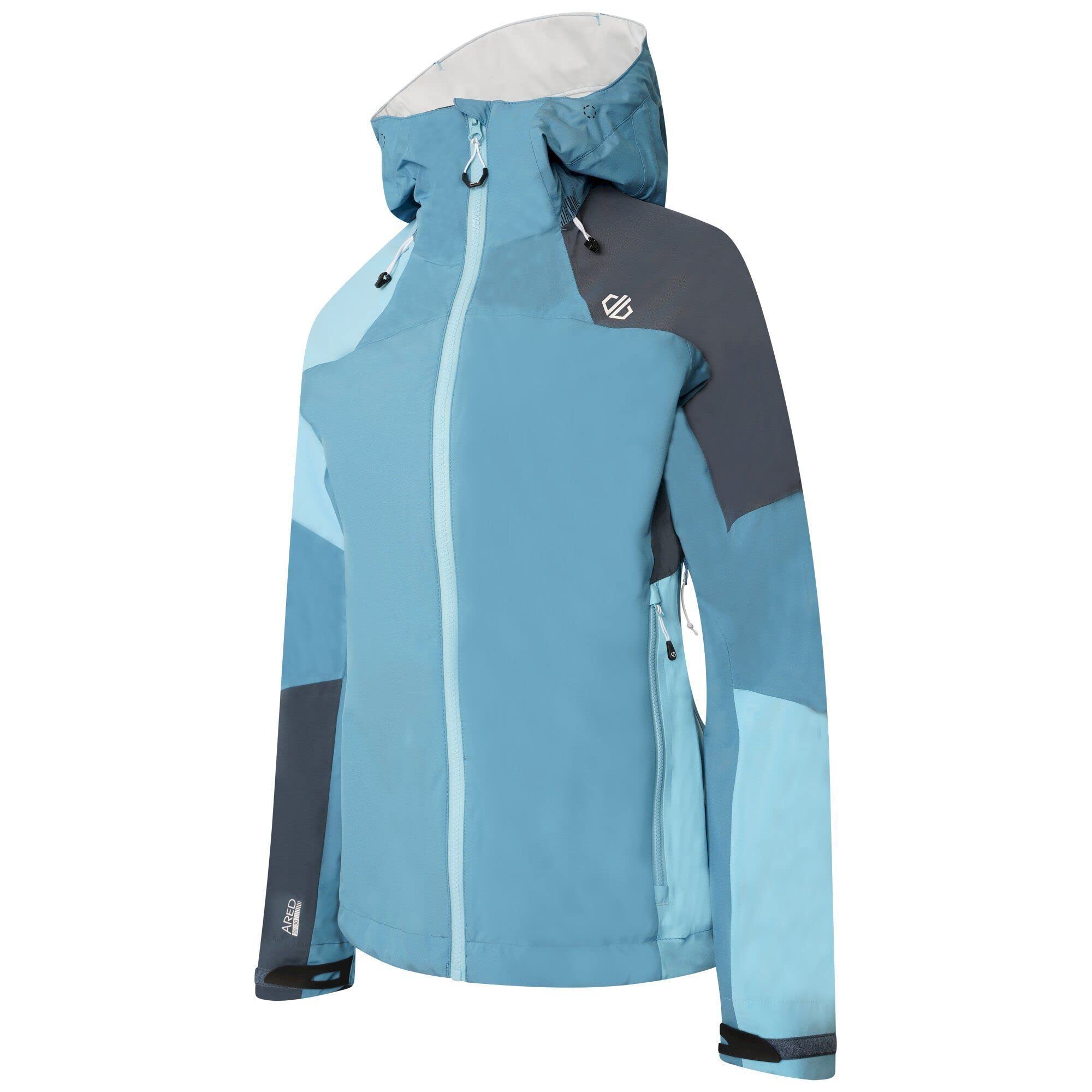 TWOTHIRDS Crozier jas blauw gerecycled polyester dames | Sophie Stone