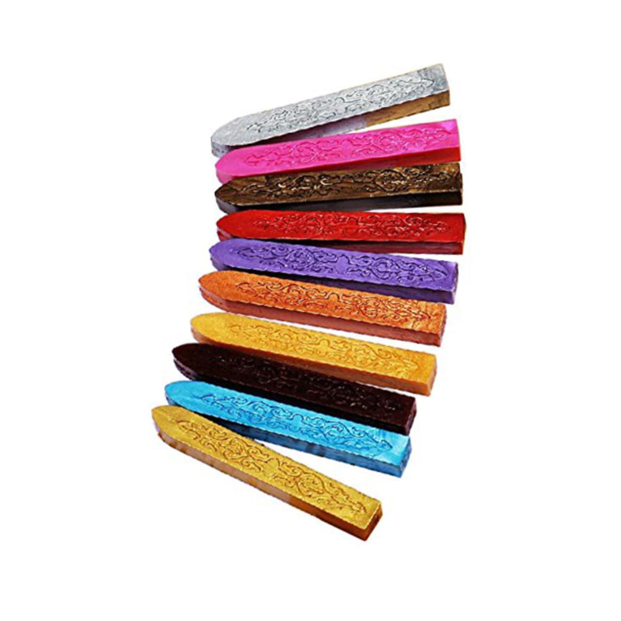 3stücke Farben Antike Gravierte Wachssiegel-sticks Für Retro-vintage-wachssiegel-stempel Ohne Docht Vielseitig Einsetzbar Zum Briefversiegeln Und Mehr