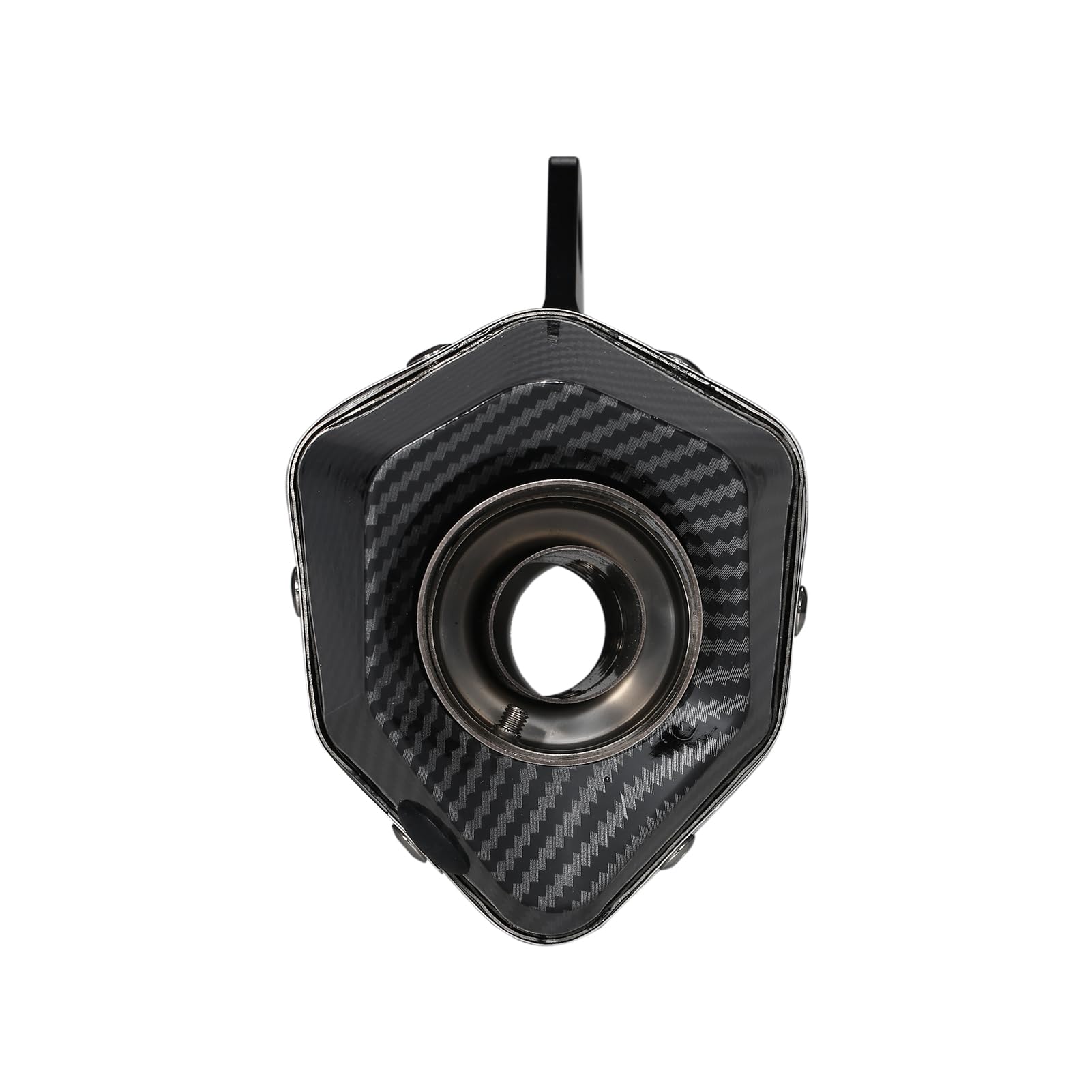 Silenciador de escape universal de 1,5 a 2 pulgadas para motocicleta, silenciador de escape de moda, resistente a altas temperaturas, repuesto para Moto ATV ZX6R 10R Z900 Z800 R3 R25 R6