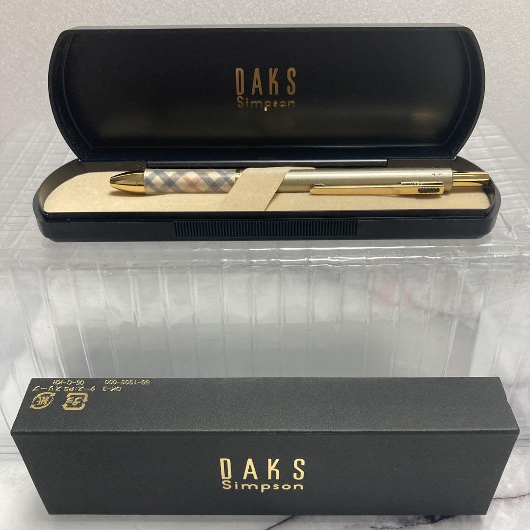 DAKS Simpson ペン 2本セット Amazon | ダックス daks simpson 2色ボールペン | 多色ボールペン