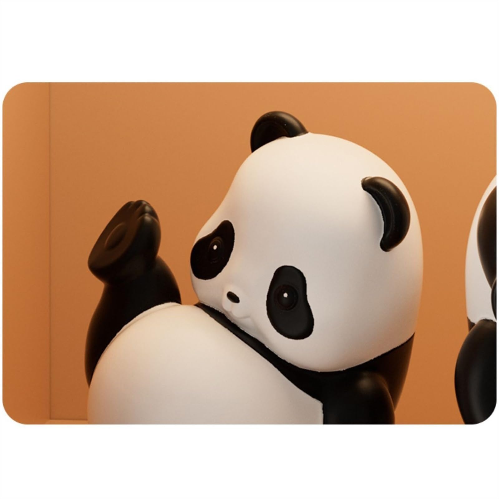 fermalibri Fermalibri decorativi in ​​resina Fermalibri resistenti Panda for contenere libri Fermalibri for libri pesanti for scaffali Scrivania da ufficio fermalibri per mensole