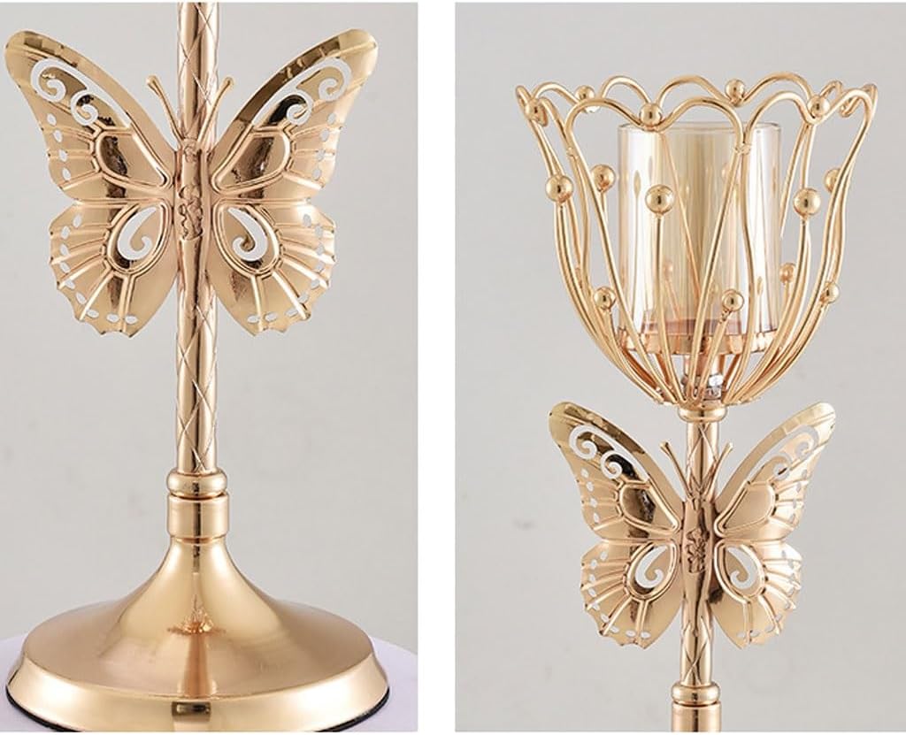 Nordic Style Iron Candlestick Holders