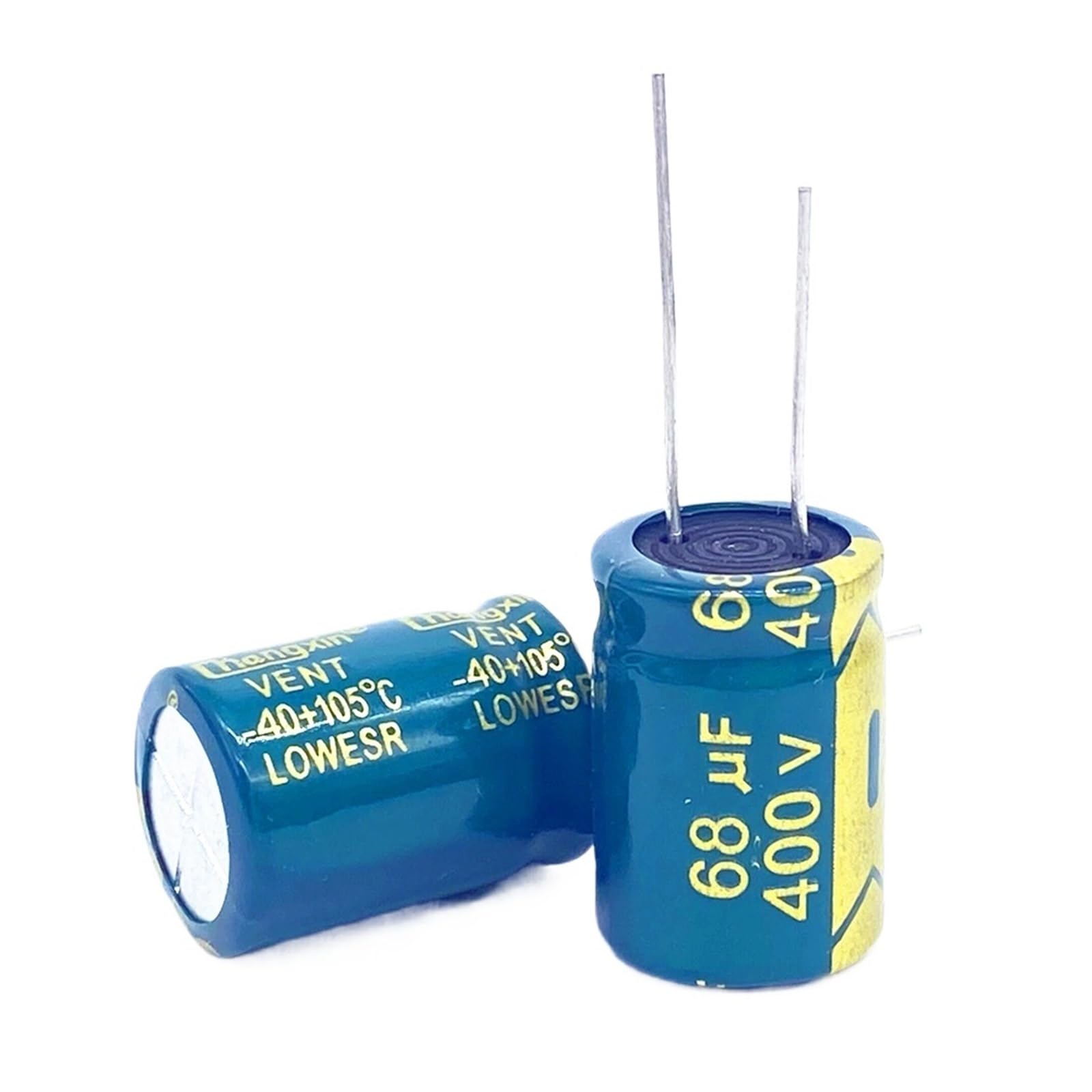 ICXLPMC 12pcs/lot 68UF 400V 68UF High-frequency Low-impedance Aluminum Electrolytic Capacitor Size 16 * 20MM 20%
