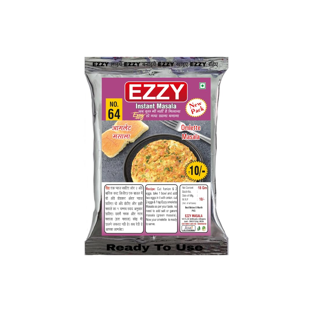 See full amazon price history chart for EZZY MASALA Omelette Masala Instatnt ready mix masala 18Gm Pack of 10 EZZY MASALA Omelette Masala Instatnt ready mix masala 18Gm Pack of 10 (B0D4VVSMB3) Amazon Price History, Amazon Price Tracker