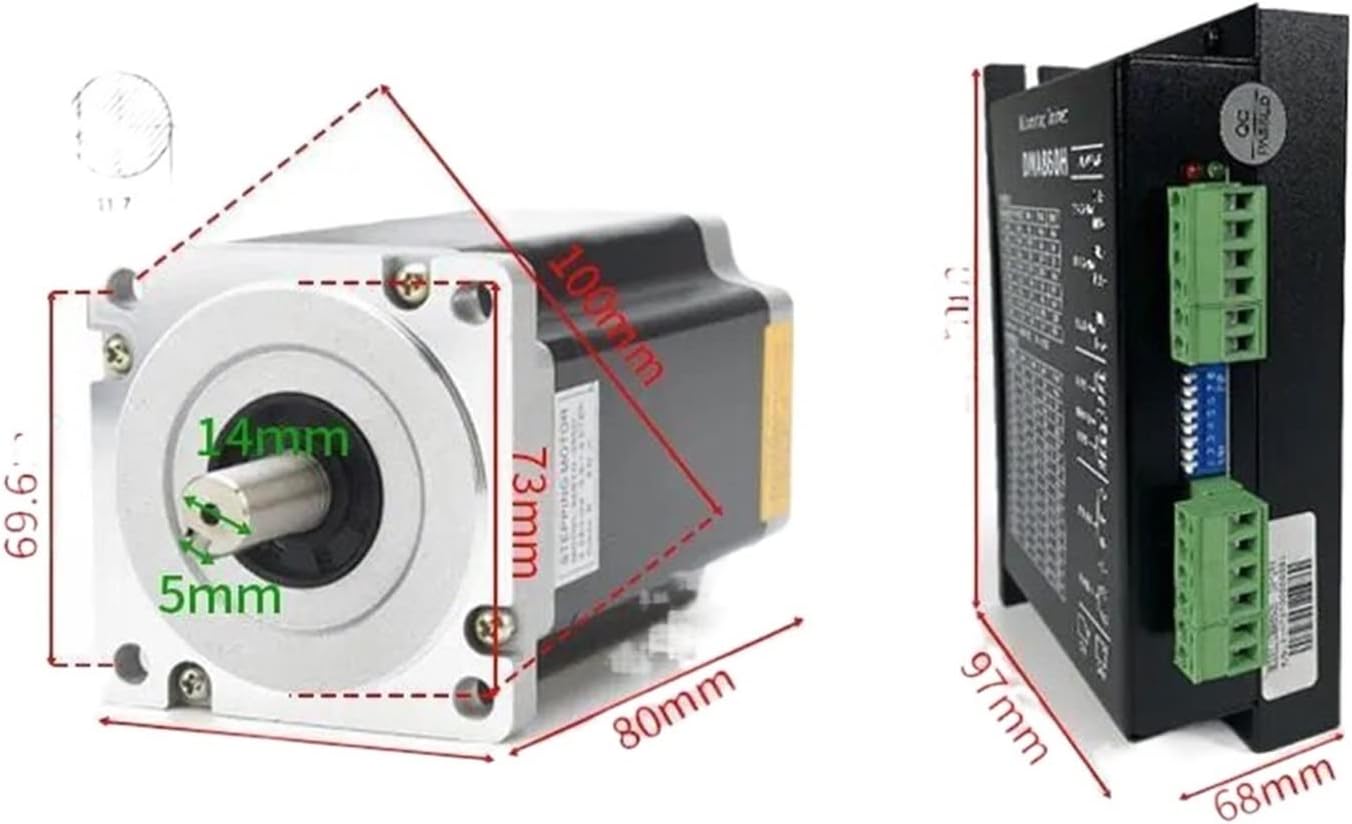 57/86エンコーダドライバーの閉ループステッパーモーターキット