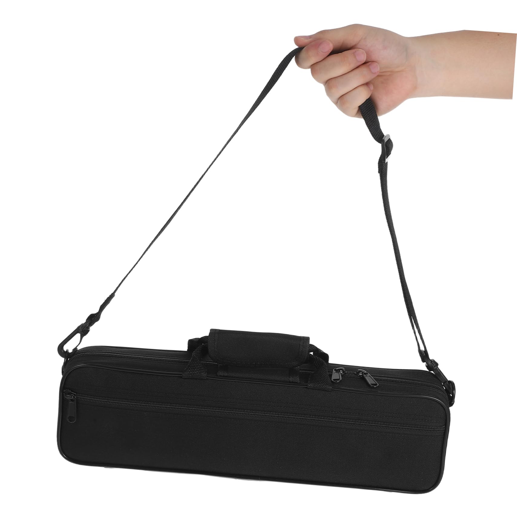 VANZACK Oxford-stofftasche für Blockflöte Wasserdichte Flötentasche mit Reißverschlusstasche für Zubehör für Piccoloflöten Vertikalflöten und Musikinstrumente